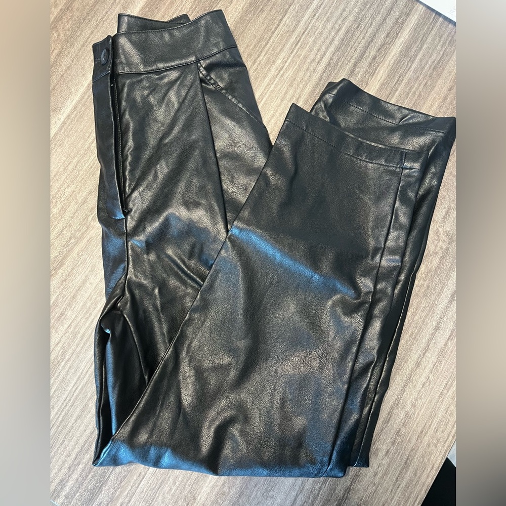 SHEIN Leather Pants